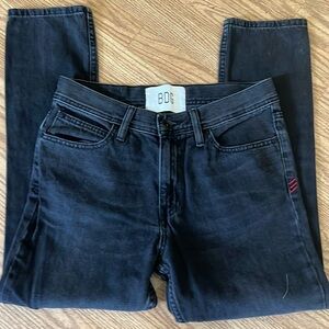 BDG black denim size 29/30 dad slim tapered fit